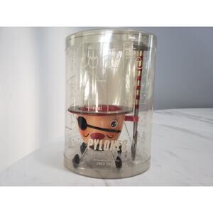 NEW Pylones Eggcup Cocotte Pirate On Wheels With Spoon New‎ Egg Cup